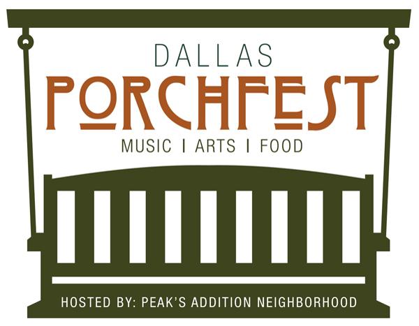 Dallas PorchFest Saturday, October 7, 2017